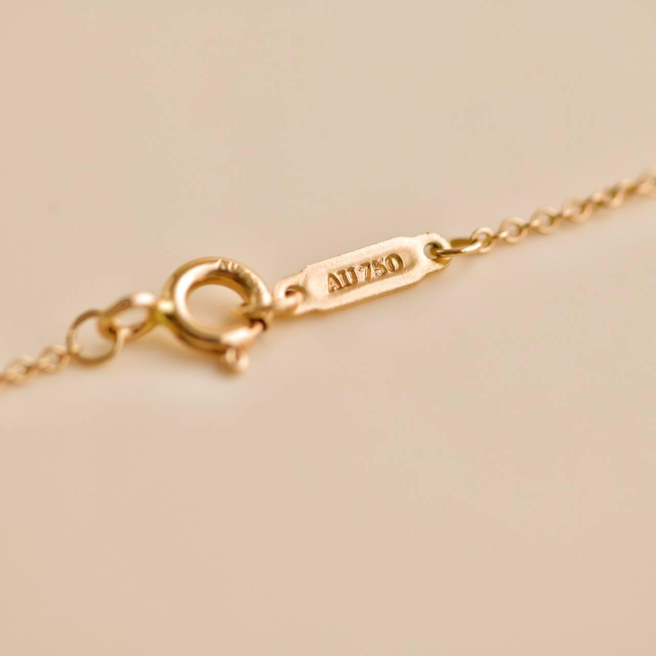 Tiffany & Co. Save the Wild Charity Collection 18K Rose Gold Lion Necklace For Sale 4