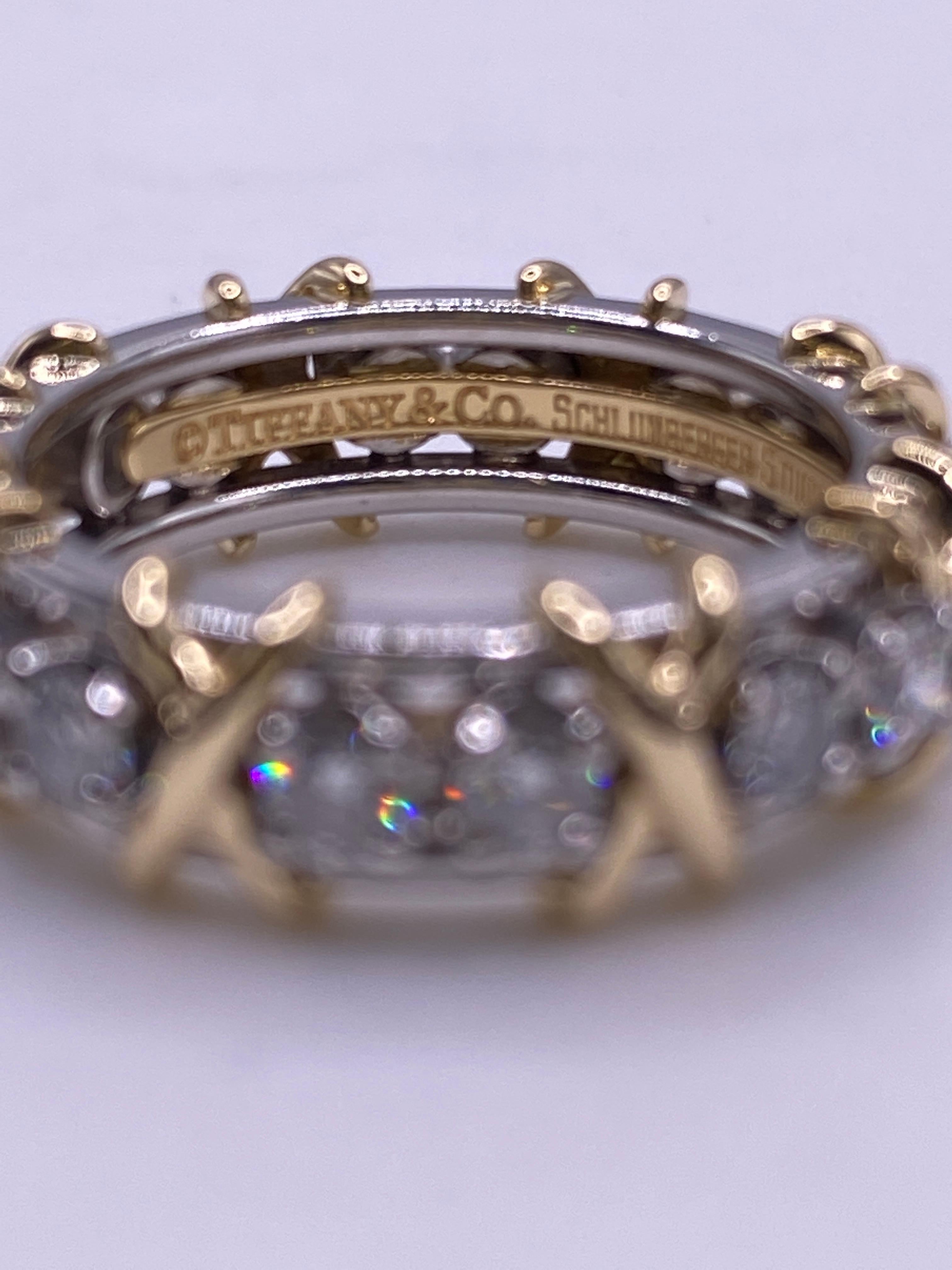tiffany schlumberger 16 stone ring