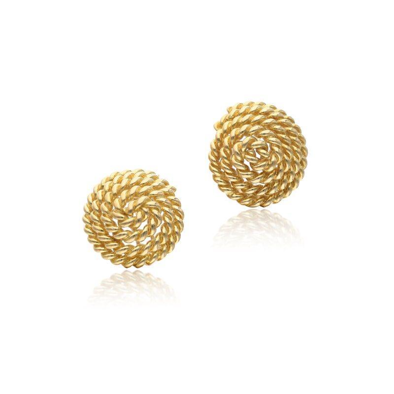 Progettista:
Tiffany & Co.
Titolo:
Orecchini a clip in oro giallo 18 carati Tiffany & Co.
Stile:
Clip On
Metallo:
oro giallo 18 carati
Dimensioni:
0,95 X 0,95 POLLICI
Peso:
19.2 grammi
Condizioni:
Vintage By e proprietà
ID prodotto:
3J10
Nota:
Si