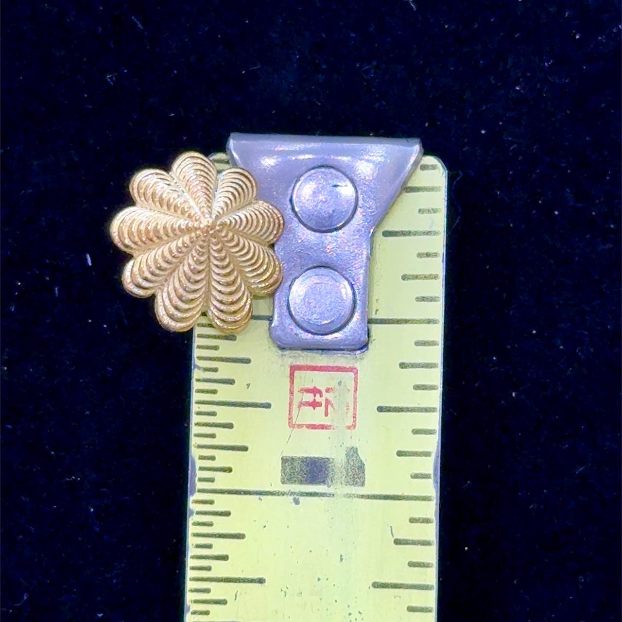 Tiffany & Co. Orecchini Schlumberger in oro 18k con astuccio  In pensione in vendita 3