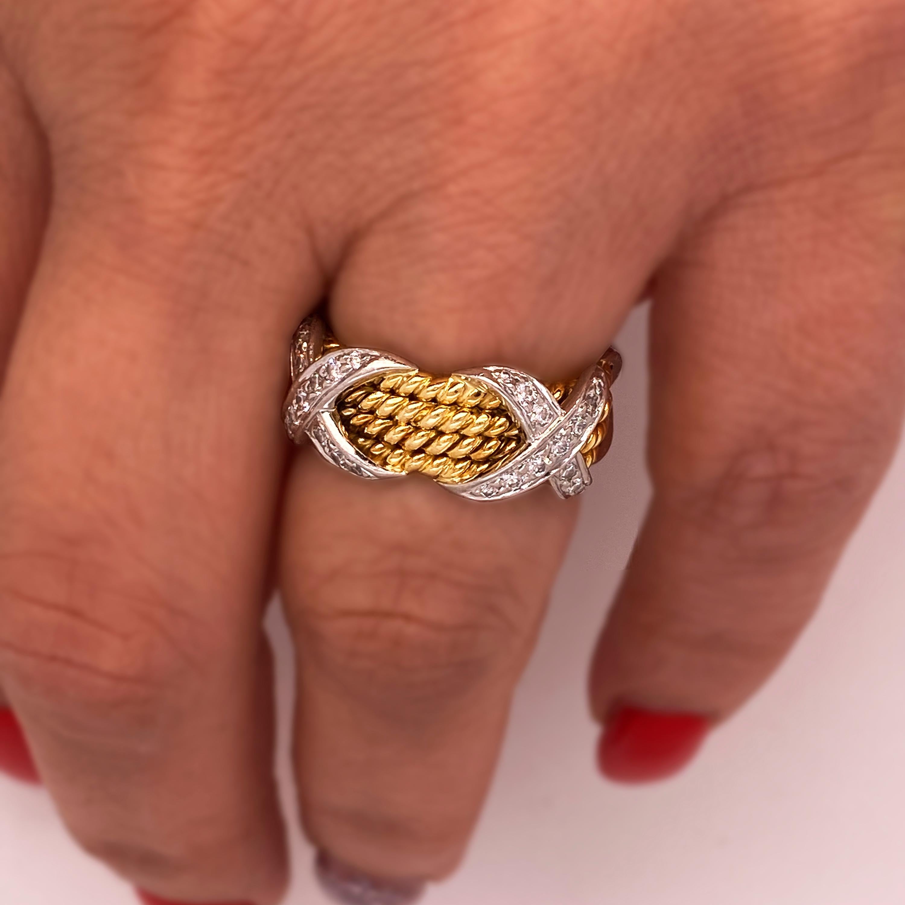 tiffany schlumberger rope ring