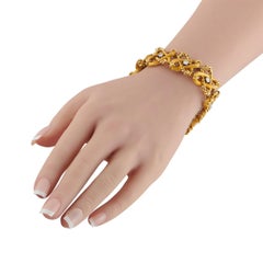 Tiffany & Co. Schlumberger 18K Yellow Gold 1.50ct Diamond Bracelet Ti09-070626