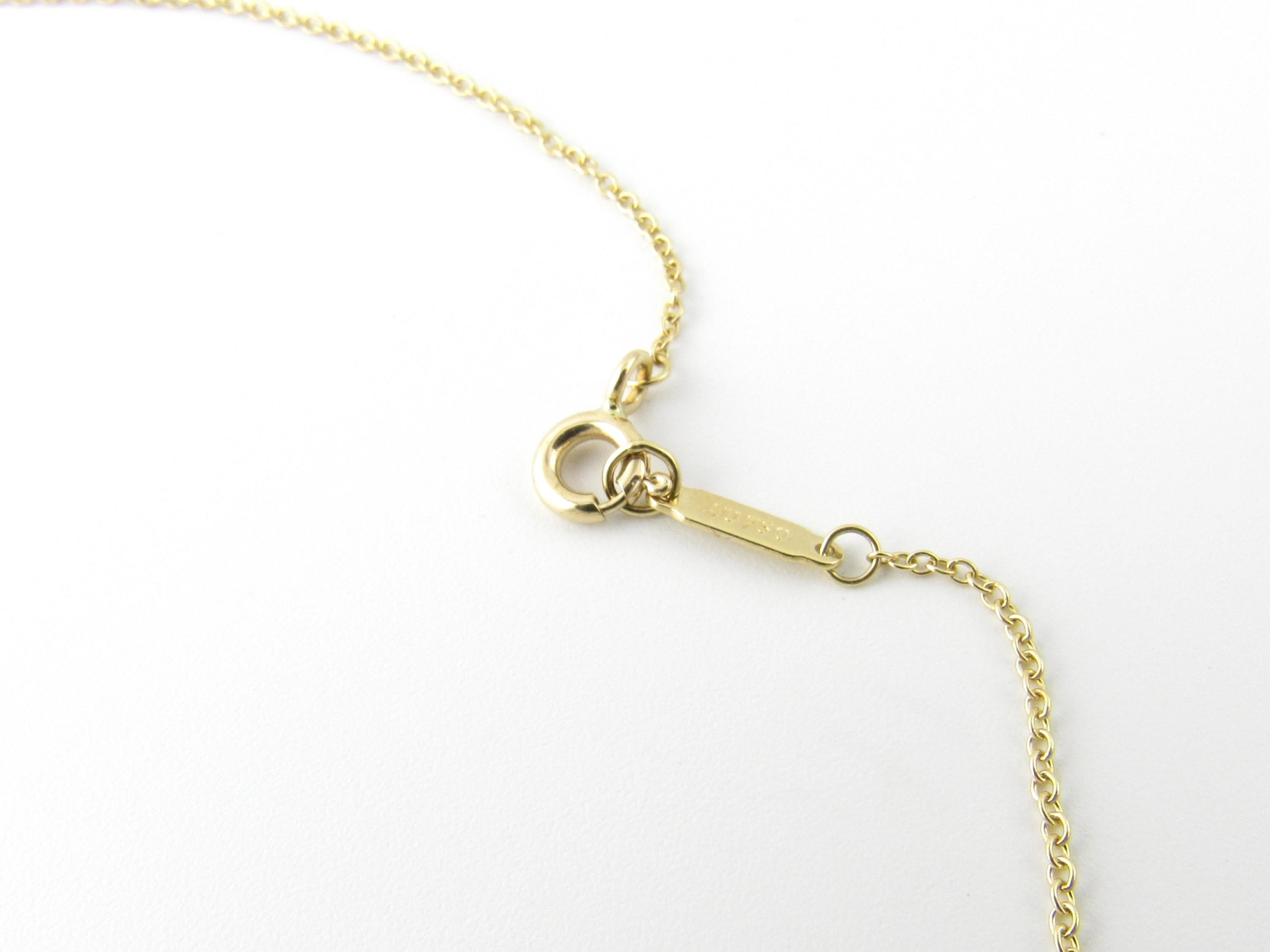 tiffany & co gold bee necklace