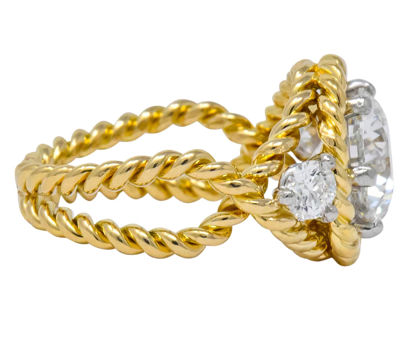 tiffany rope engagement ring