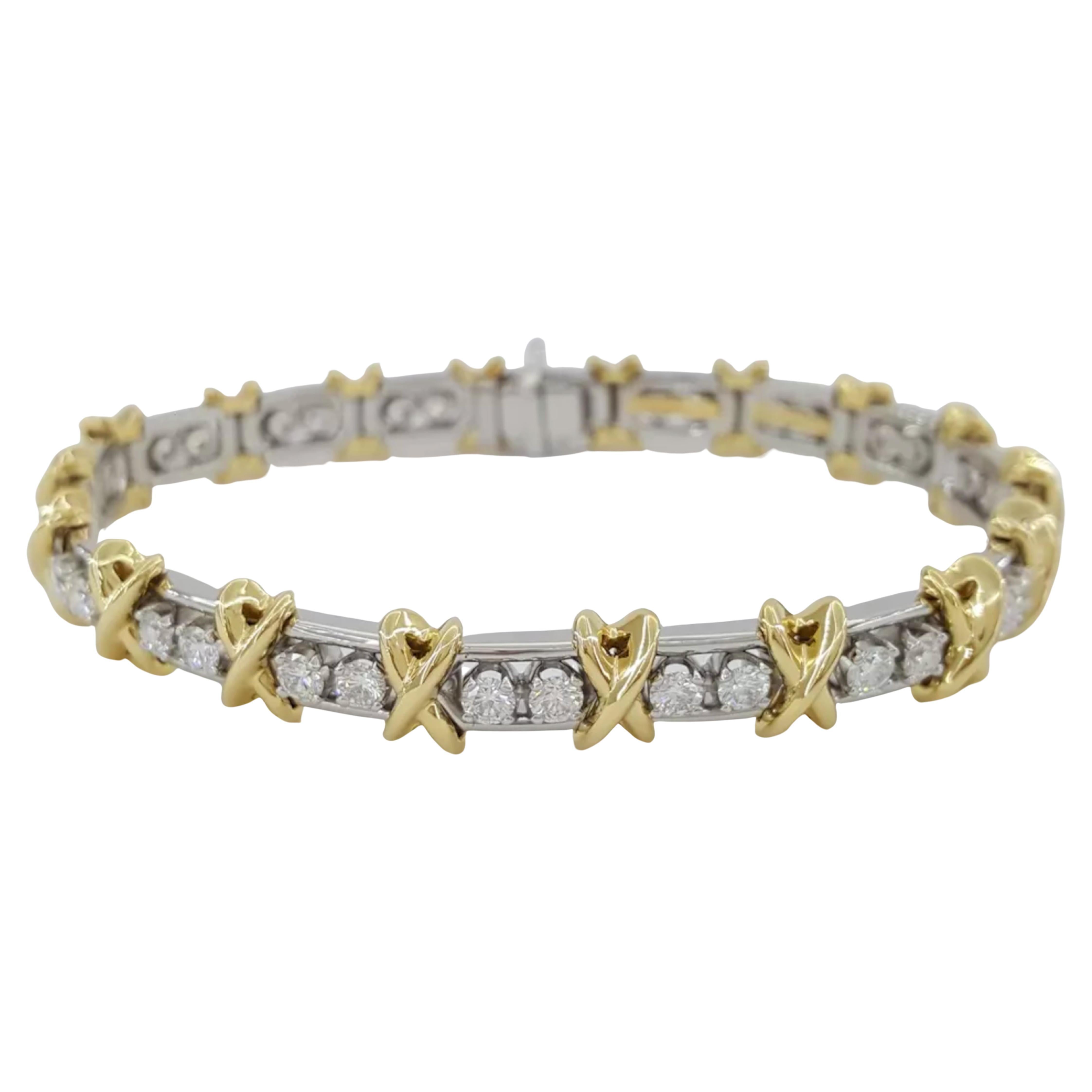 Round Cut Tiffany & Co. Schlumberger 36 Stone 7