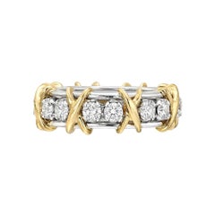 Tiffany & Co. Schlumberger Diamond "16 Stone" Band Ring