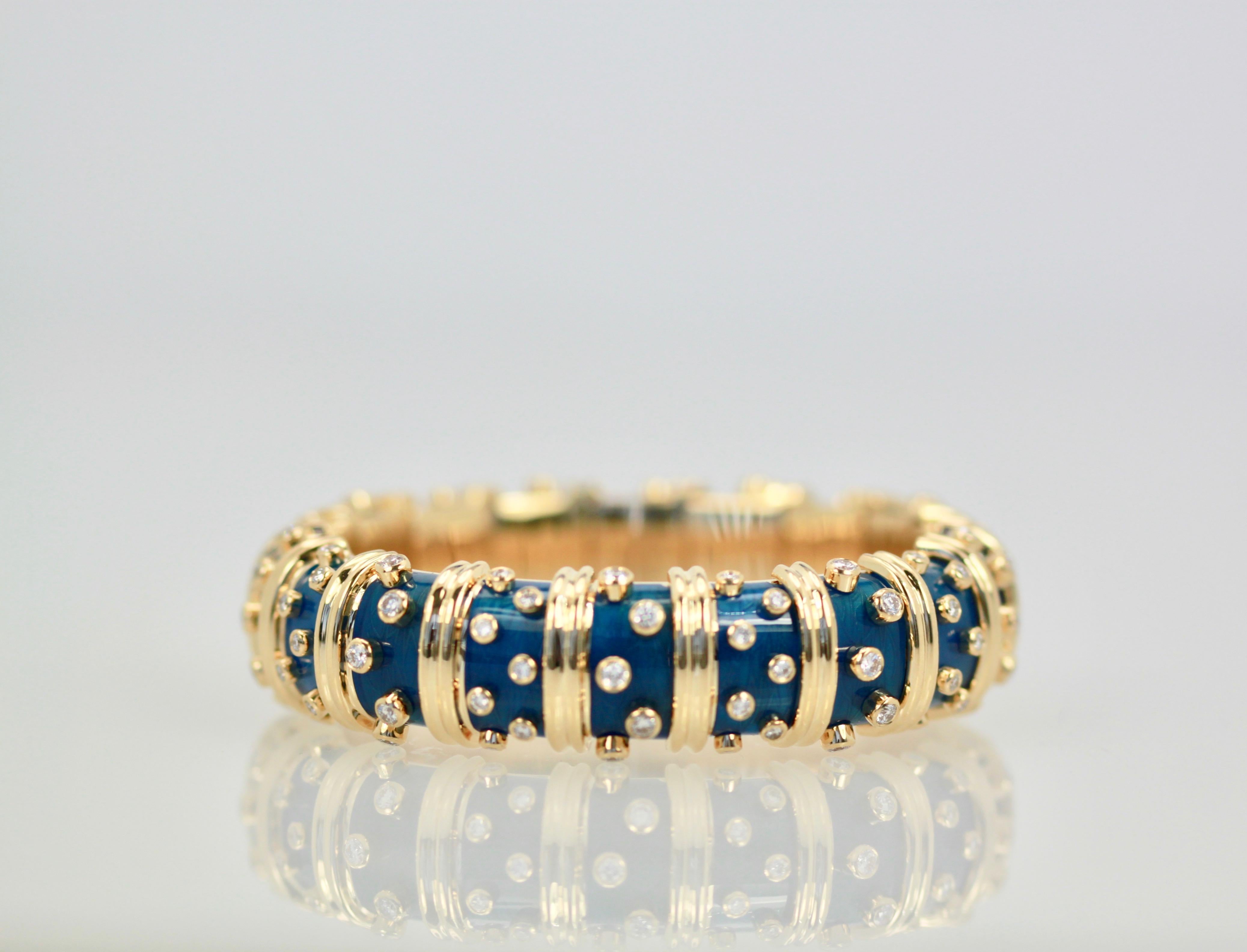 Tiffany & Co. Schlumberger Diamond Bracelet 5