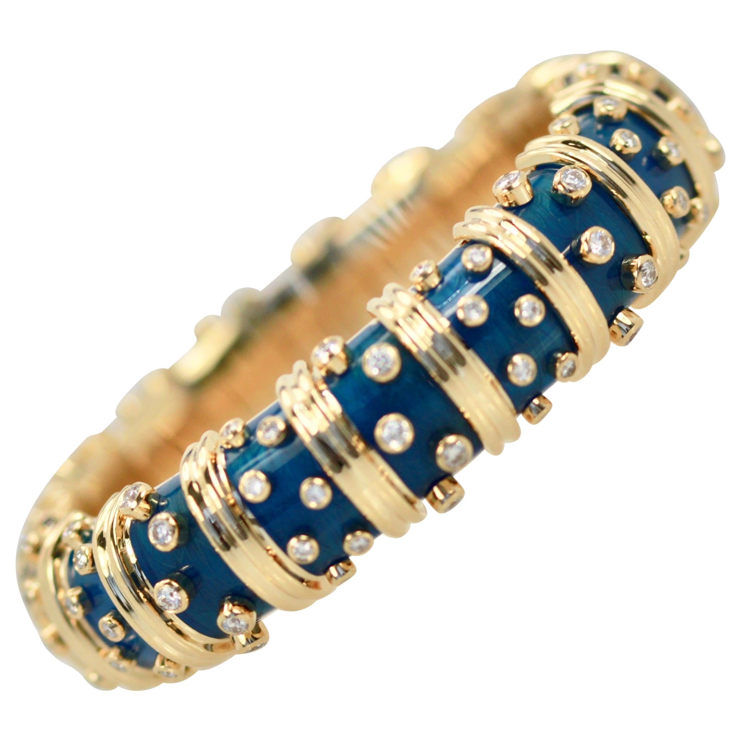 Tiffany 
Co. Schlumberger Diamond Bracelet