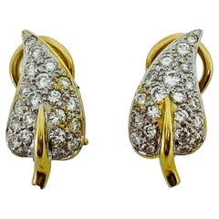 Tiffany & Co. Schlumberger Diamond Earrings