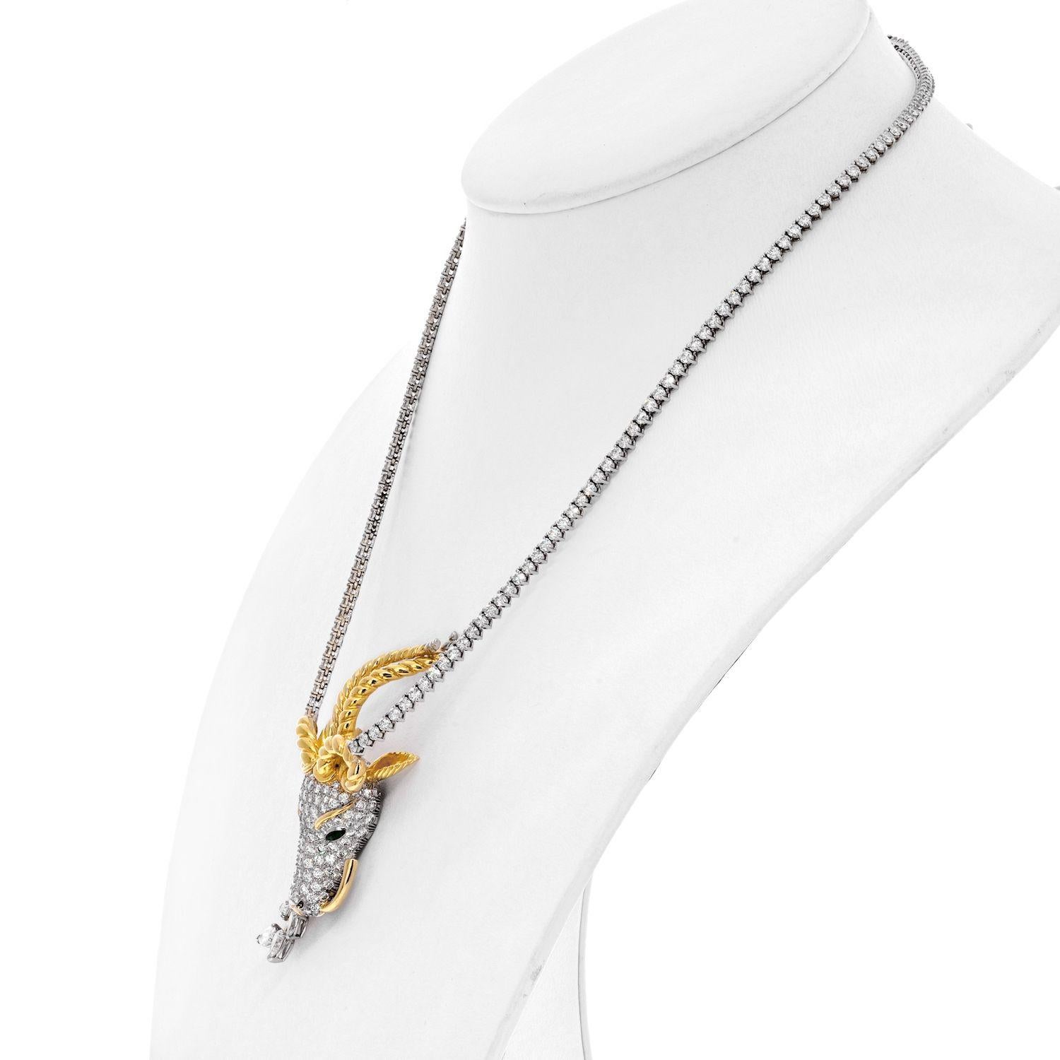 gazelle necklace