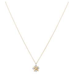 Tiffany & Co. Schlumberger Diamond Pendant Necklace