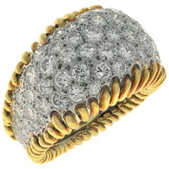 Tiffany & Co. Schlumberger Diamond Yellow Gold Ring