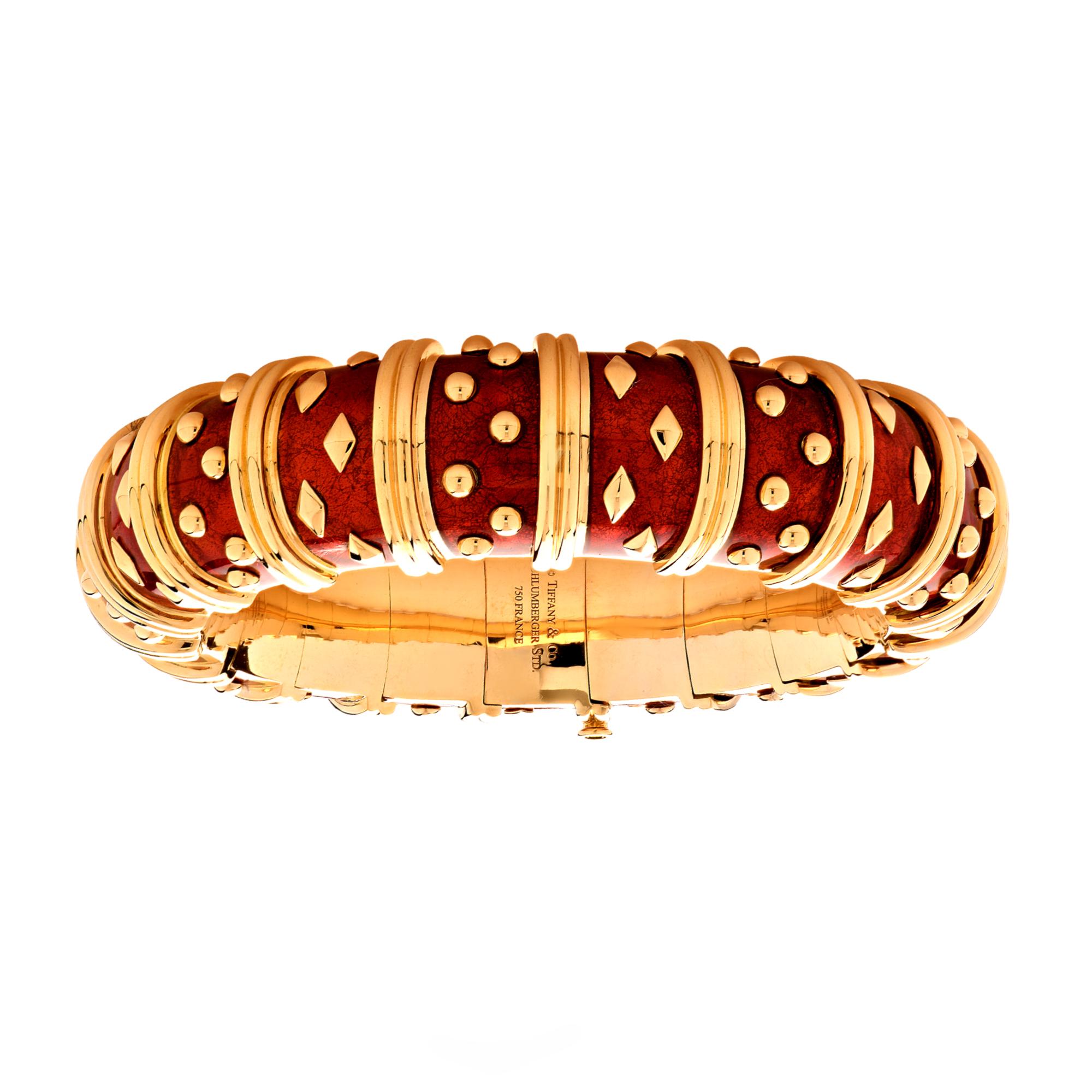 Women's Tiffany & Co. Schlumberger Dot Losange Bangle Bracelet