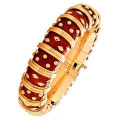 Tiffany & Co. Schlumberger Dot Losange Bangle Bracelet