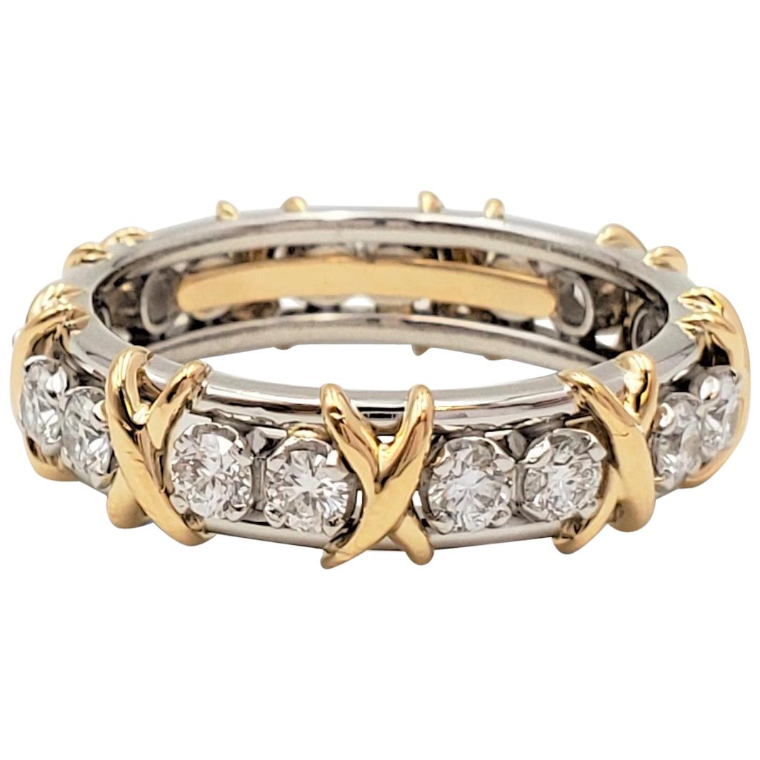Tiffany & Co. Schlumberger Eighteen-Stone Ring
