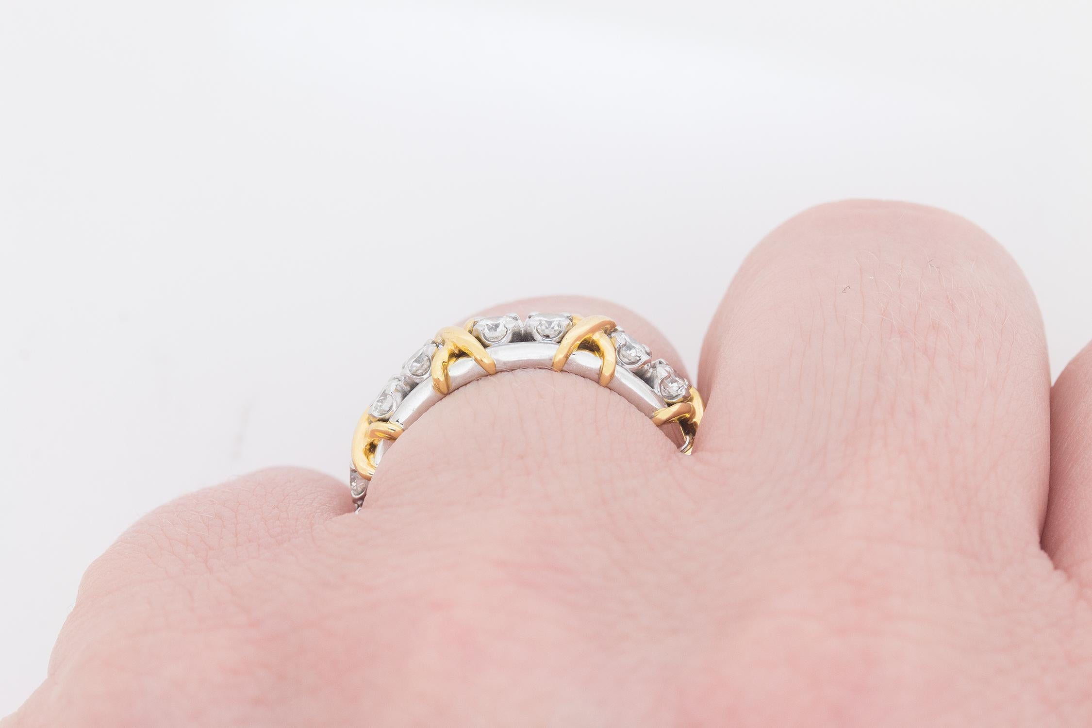 Tiffany & Co. Schlumberger Eternity Ring with Diamonds 2