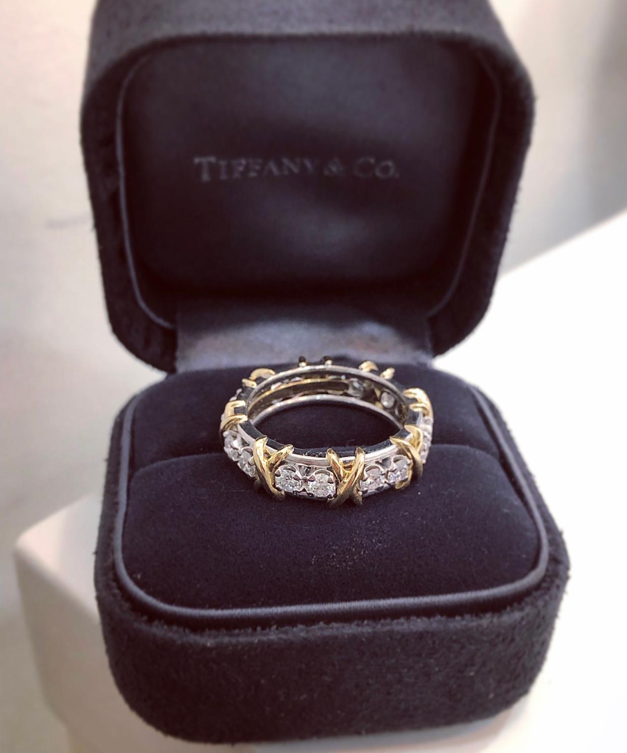 Tiffany & Co. Schlumberger Eternity Ring with Diamonds 4