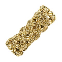Tiffany & Co. Schlumberger Flexible Gold Bracelet