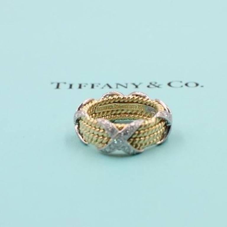 tiffany rope engagement ring