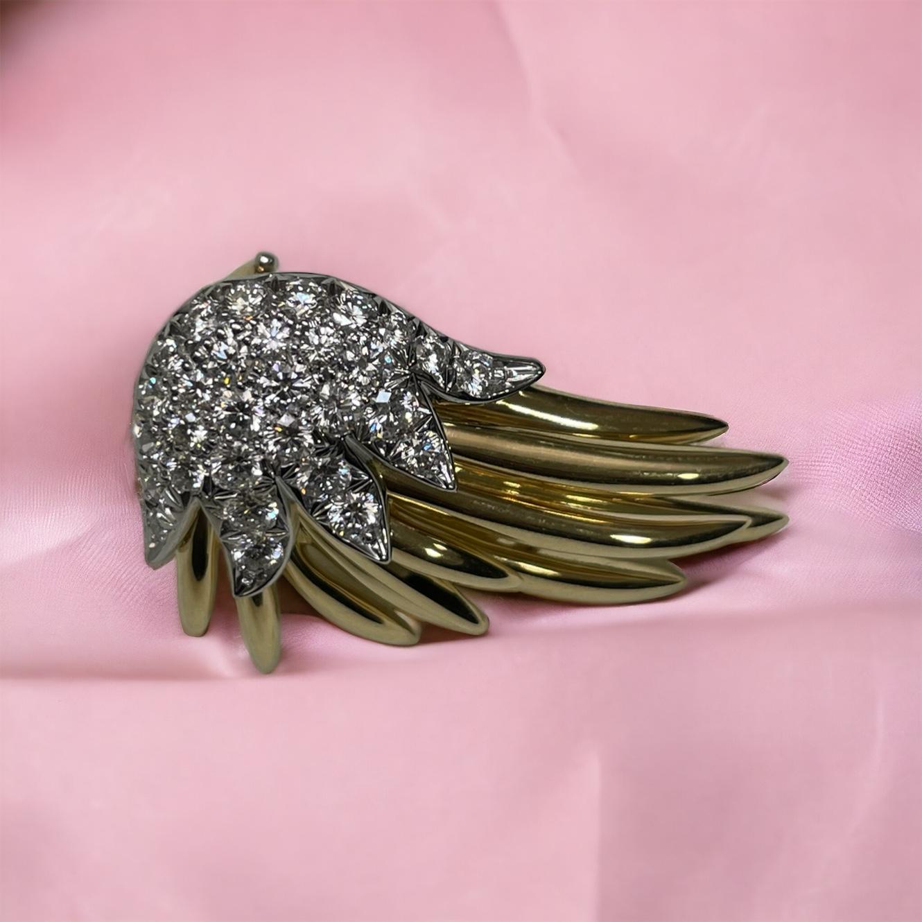 TIFFANY & CO. Orecchini con diamanti a fiamma grande Paris di SCHLUMBERGER in vendita 1