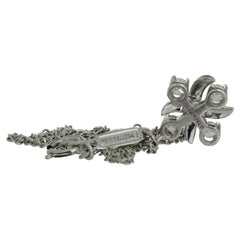 Tiffany & Co. Schlumberger Lynn Diamond Platinum Pendant Necklace