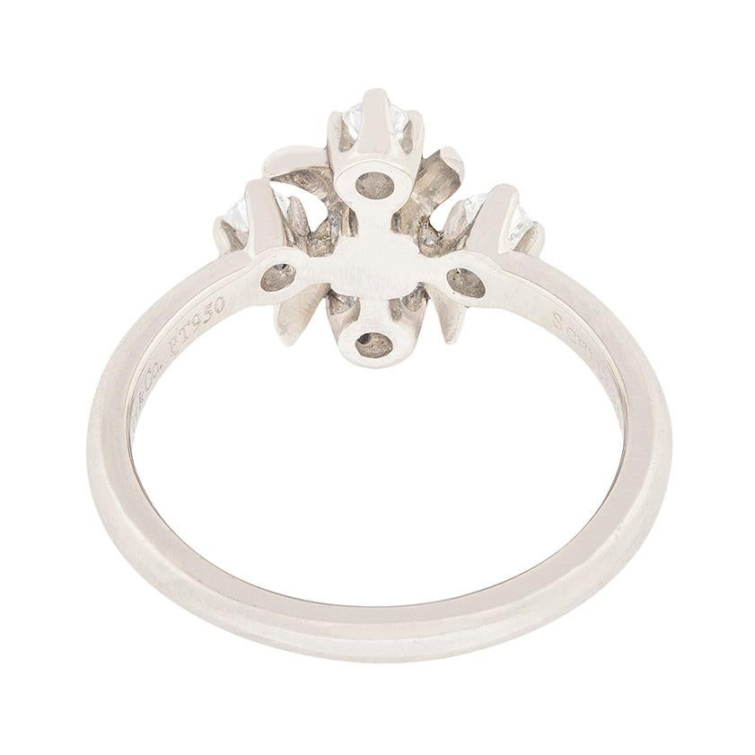 Women's or Men's Tiffany & Co. Schlumberger ‘Lynn’ Diamond Ring