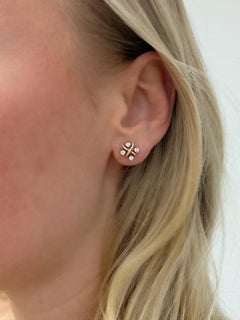 Tiffany & Co. Schlumberger Lynn Diamond Stud Earrings