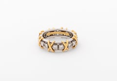 Tiffany & Co. Schlumberger Platinum Diamond Ring, 1.28ct, Vintage