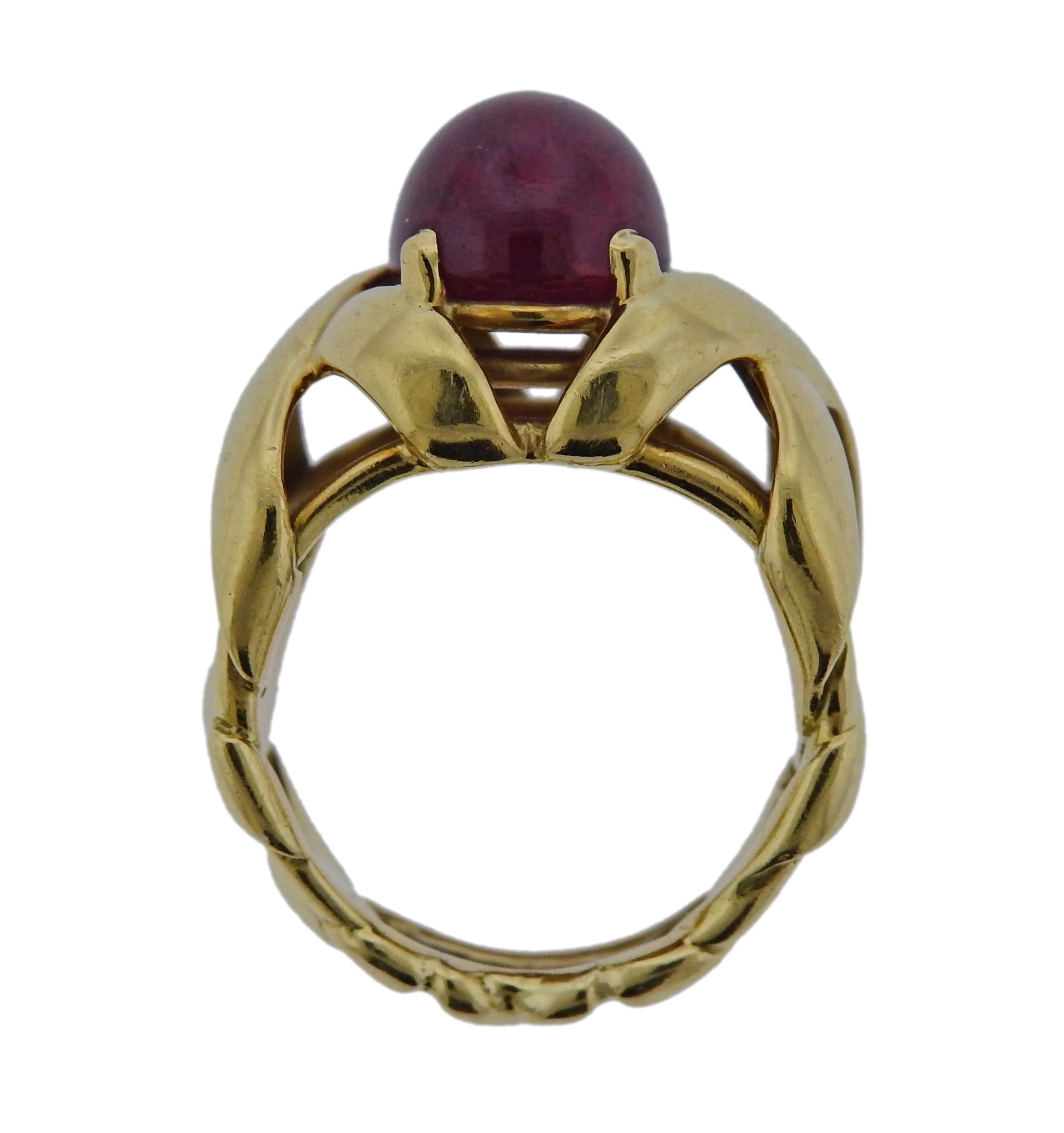 tiffany schlumberger ruby ring