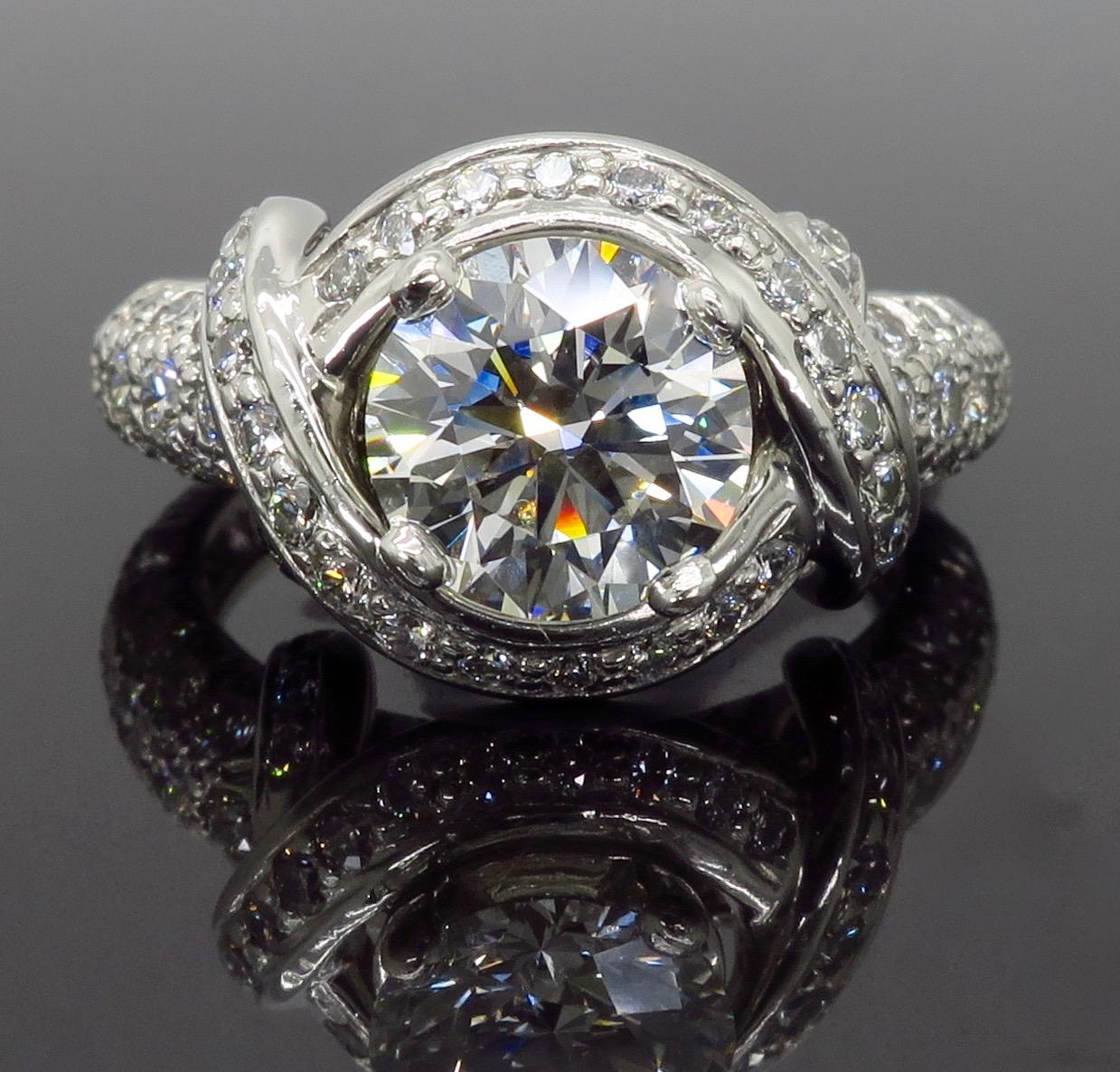 tiffany signature engagement ring