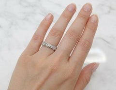 Tiffany & Co Schlumberger Sixteen Stone Platinum Diamond Band Ring 1.14 Carat