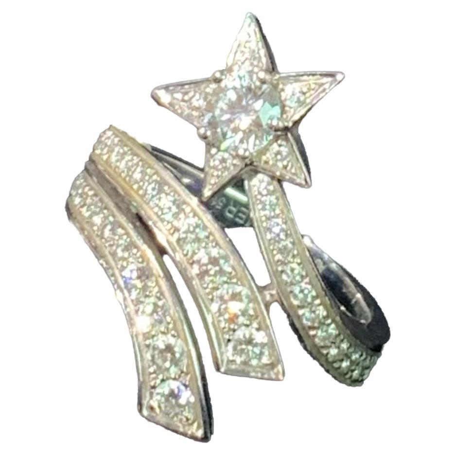 Tiffany & Co. Schlumberger Sechzehn Stein Ring, 18K Gold mit 4 Diamanten, Größe 49
