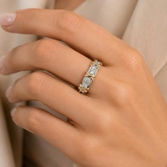 Tiffany & Co Schlumberger Sixteen Stone Ring Size 6¾