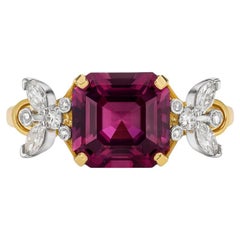 Tiffany & Co. Schlumberger “Two Bees” Ring with Pink Spinel and Diamonds