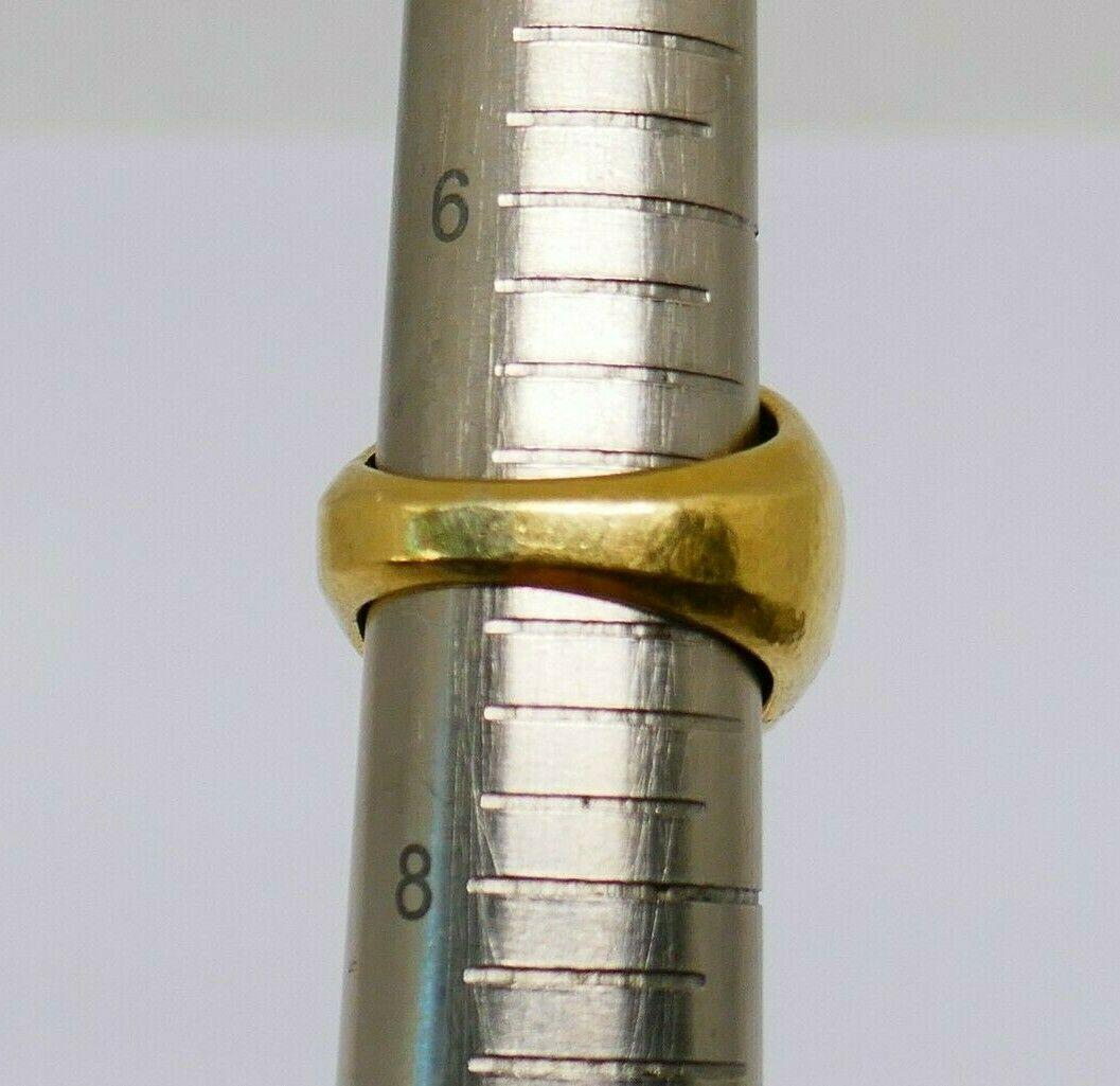 Tiffany & Co. Schlumberger Yellow Gold Onyx Signet Ring 7