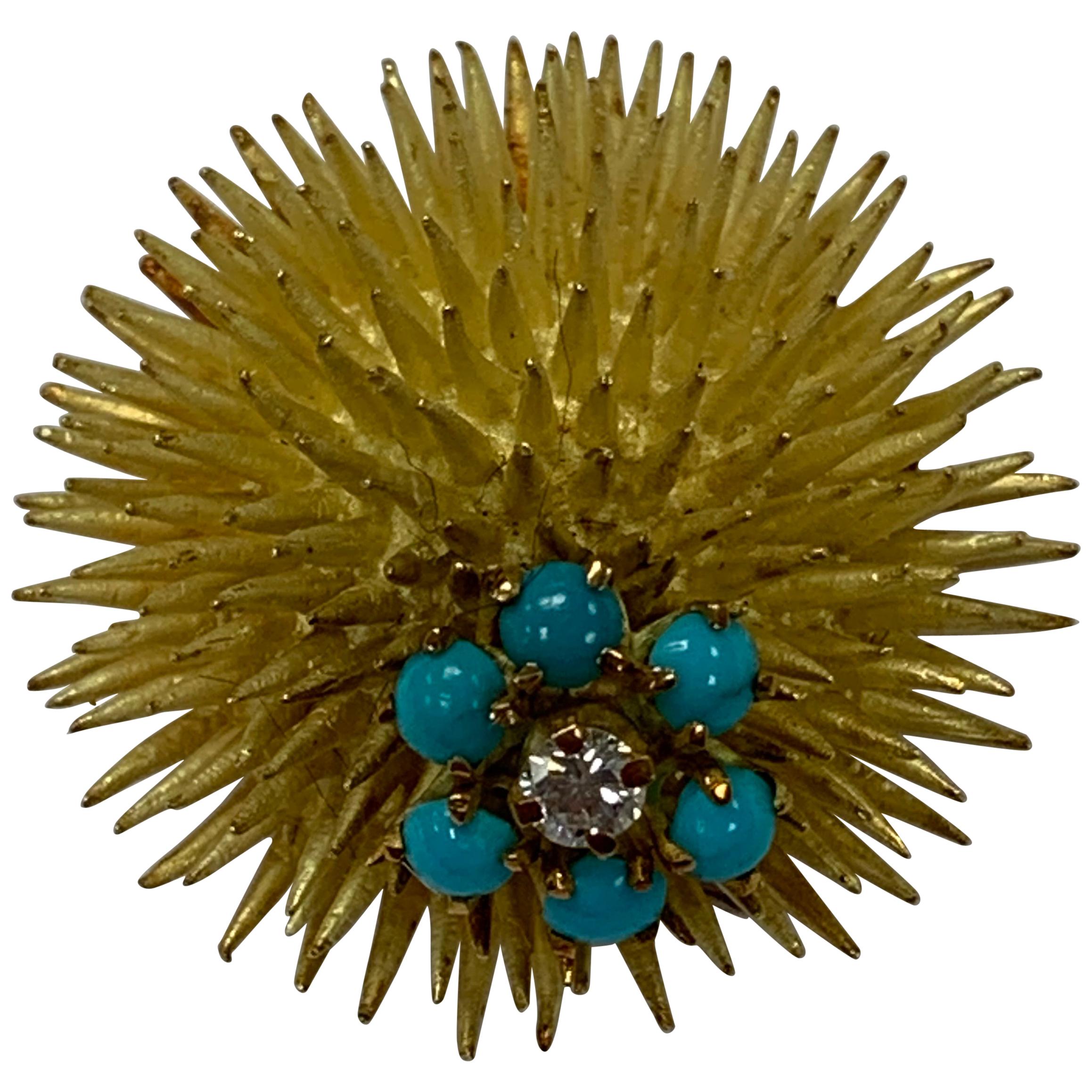 Tiffany & Co. Sea Urchin Brooch