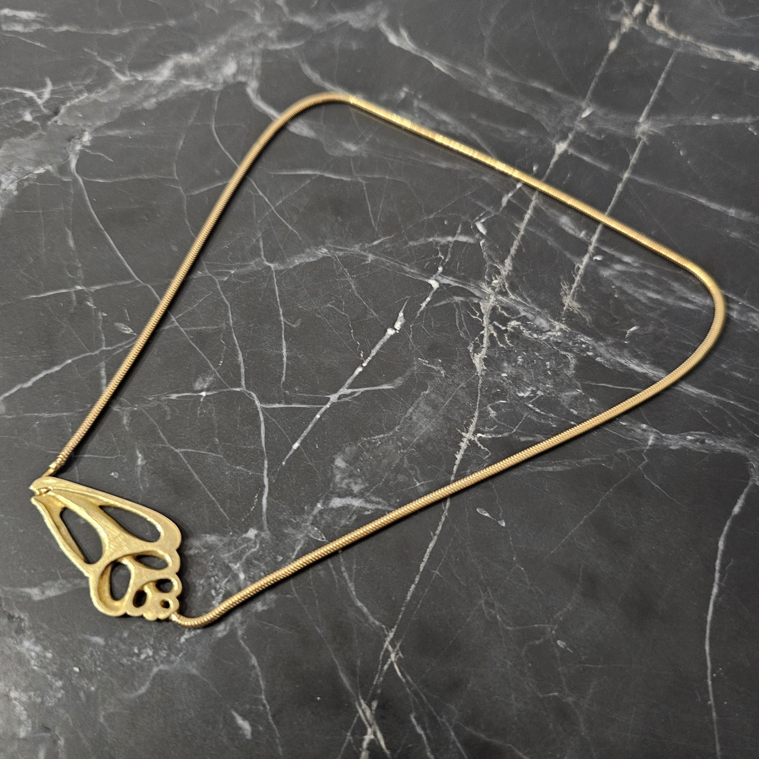 Tiffany & Co. Concha Marina Colgante Cadena Collar Gargantilla 15.5