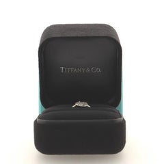 Tiffany & Co. Sentimental Heart Charm Ring Platinum with Pave Diamonds