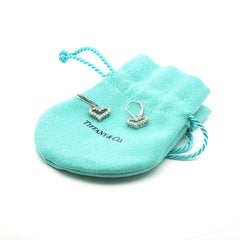 Tiffany & Co Sentimental Open Heart Diamond Earrings