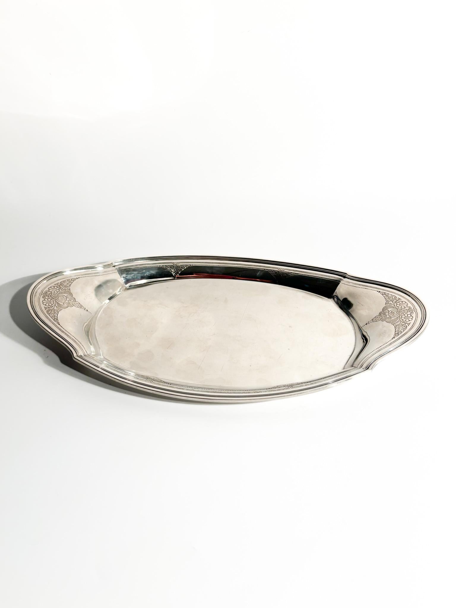 Tiffany & Co Serving Tray in 925 Sterling Silver from the 1940s 5