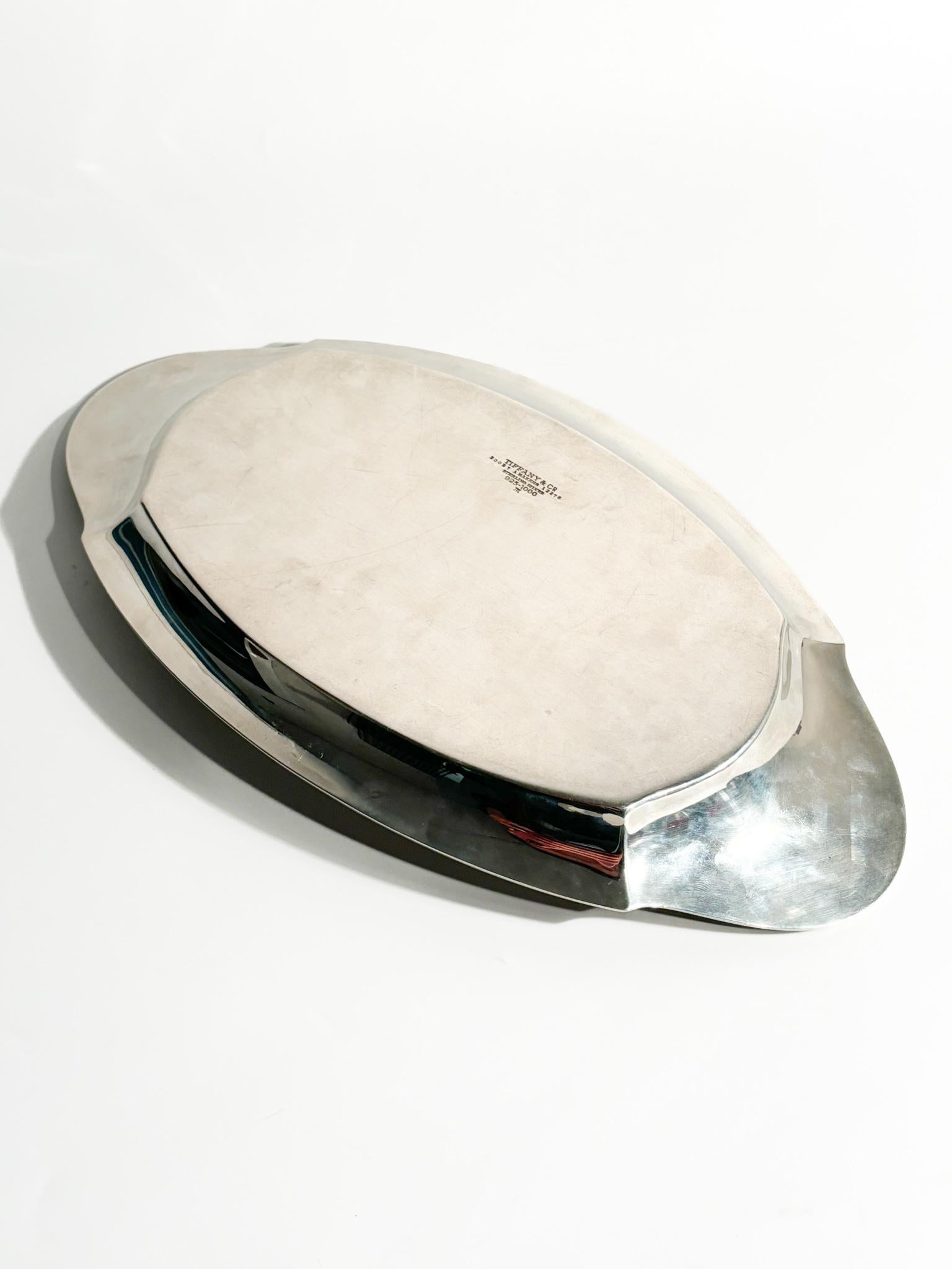 Tiffany & Co Serving Tray in 925 Sterling Silver from the 1940s 3