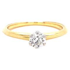 Tiffany & Co Setting Engagement Ring 0.33 Carat