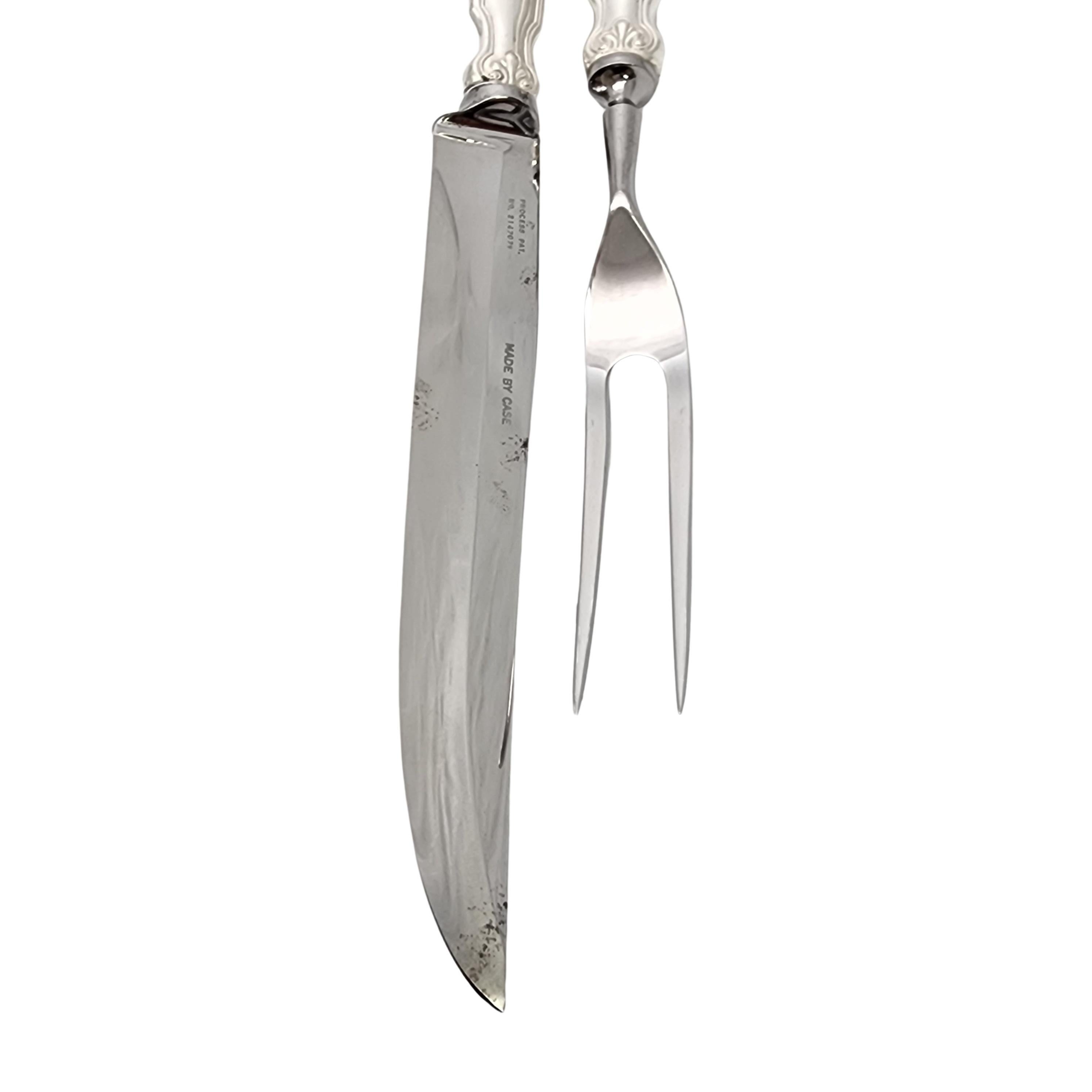 da uomo o donna Tiffany & Co. Shell & Thread Manico in argento sterling 2pc Set da intaglio con/Mono #18255 in vendita