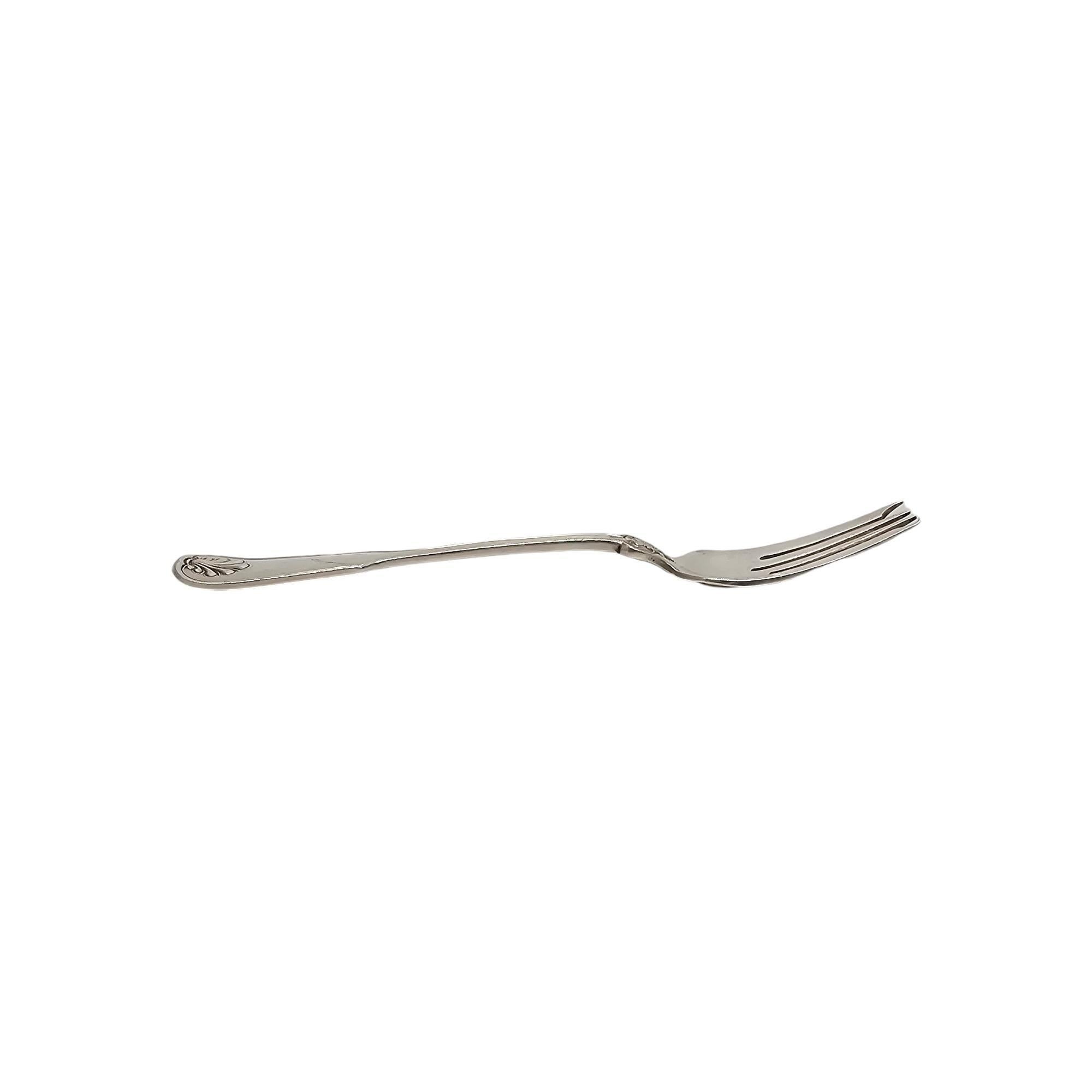 Tiffany & Co. Shell & Thread - Forchettina da insalata in argento sterling 6 3/4
