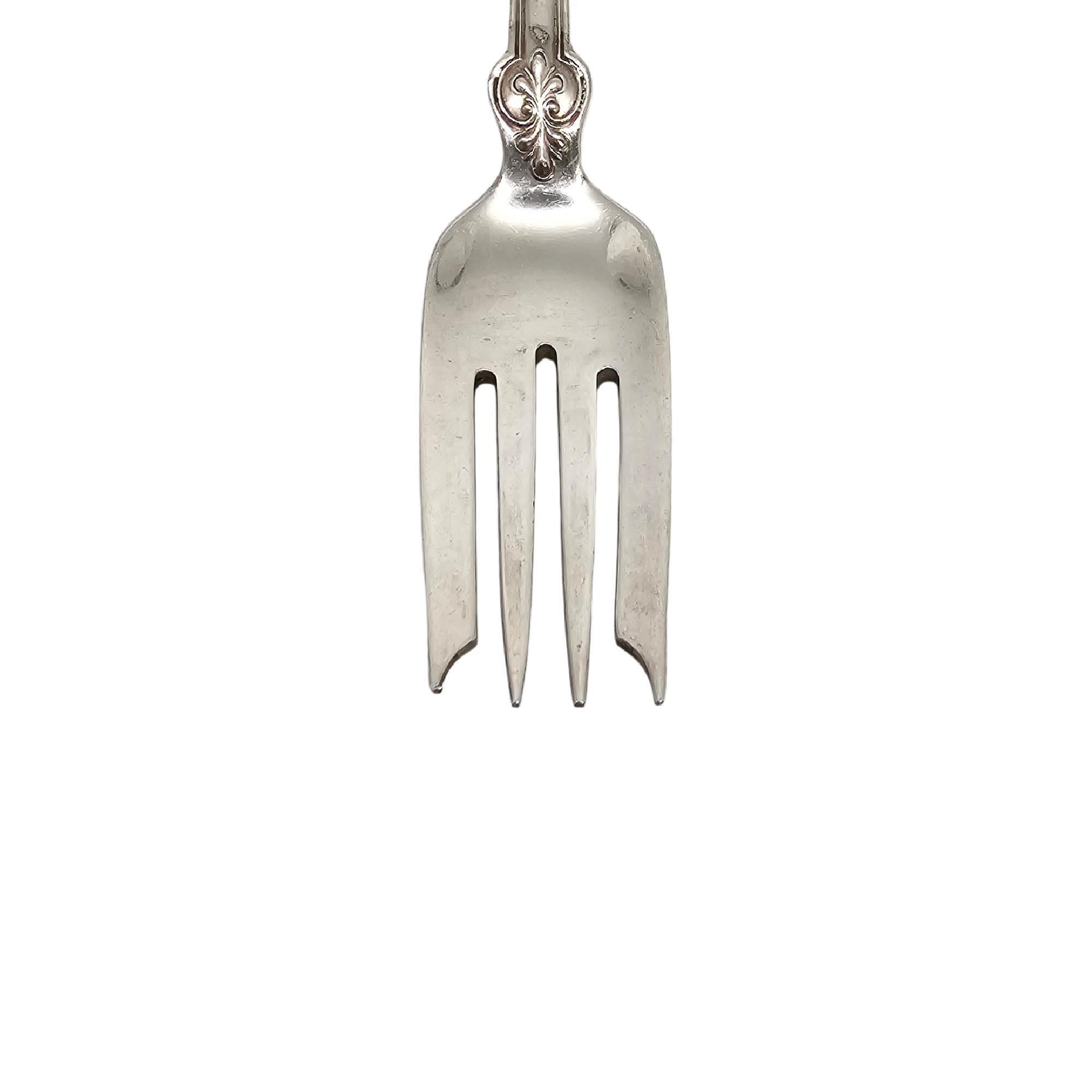 Tiffany & Co. Shell & Thread - Forchettina da insalata in argento sterling 6 3/4