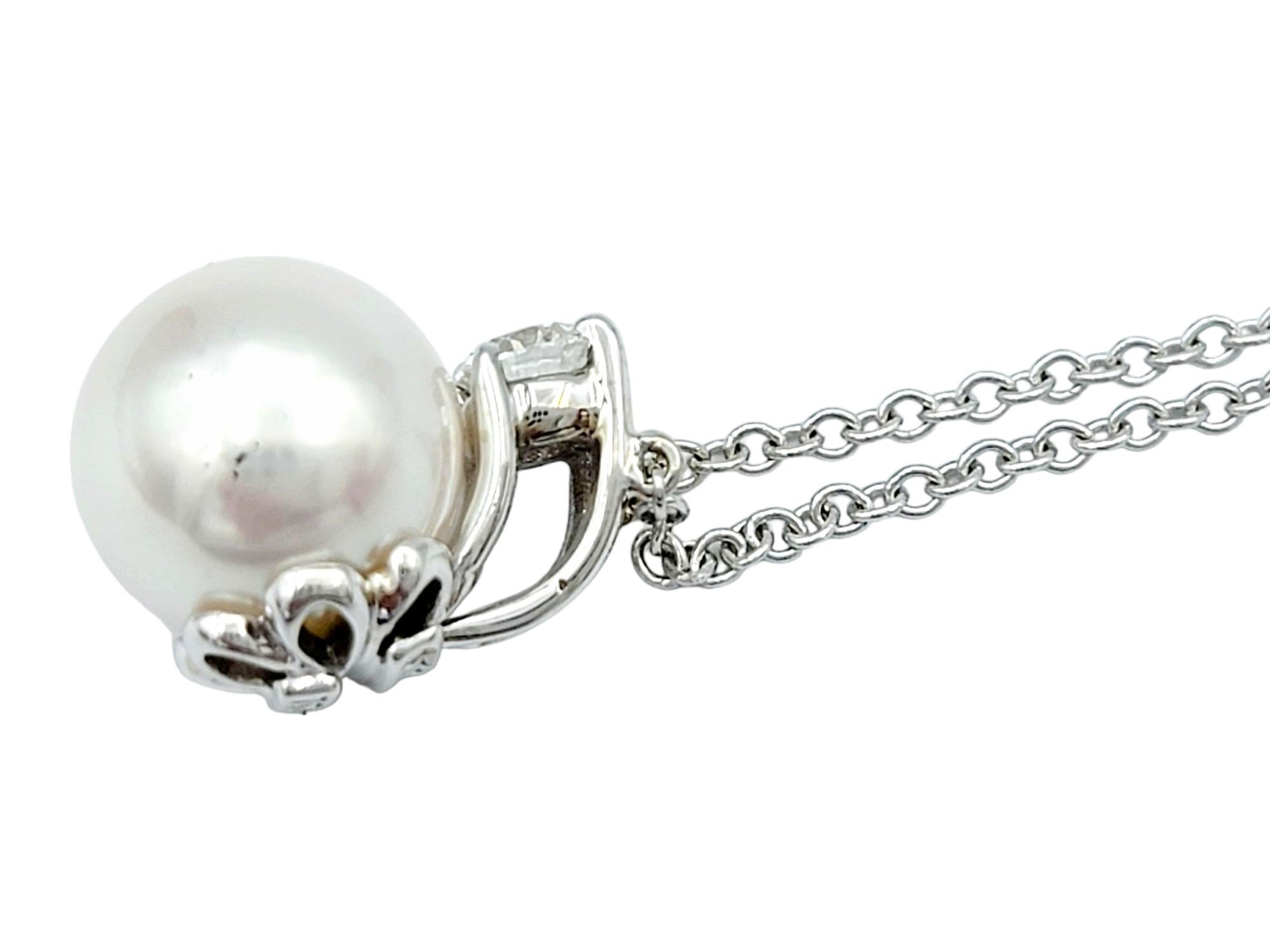 tiffany signature pearl necklace