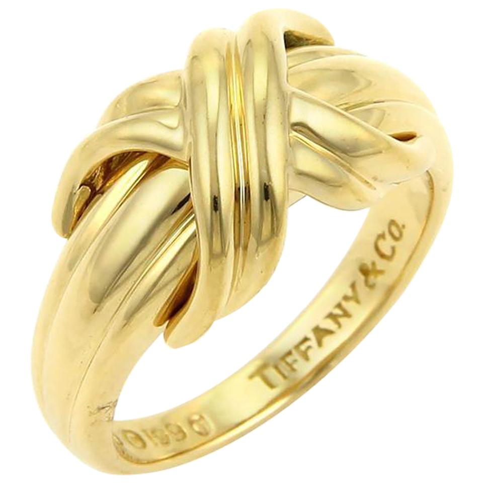 18K Yellow Gold Tiffany Atlas Ring – Dublin Village Jewelers (OH)