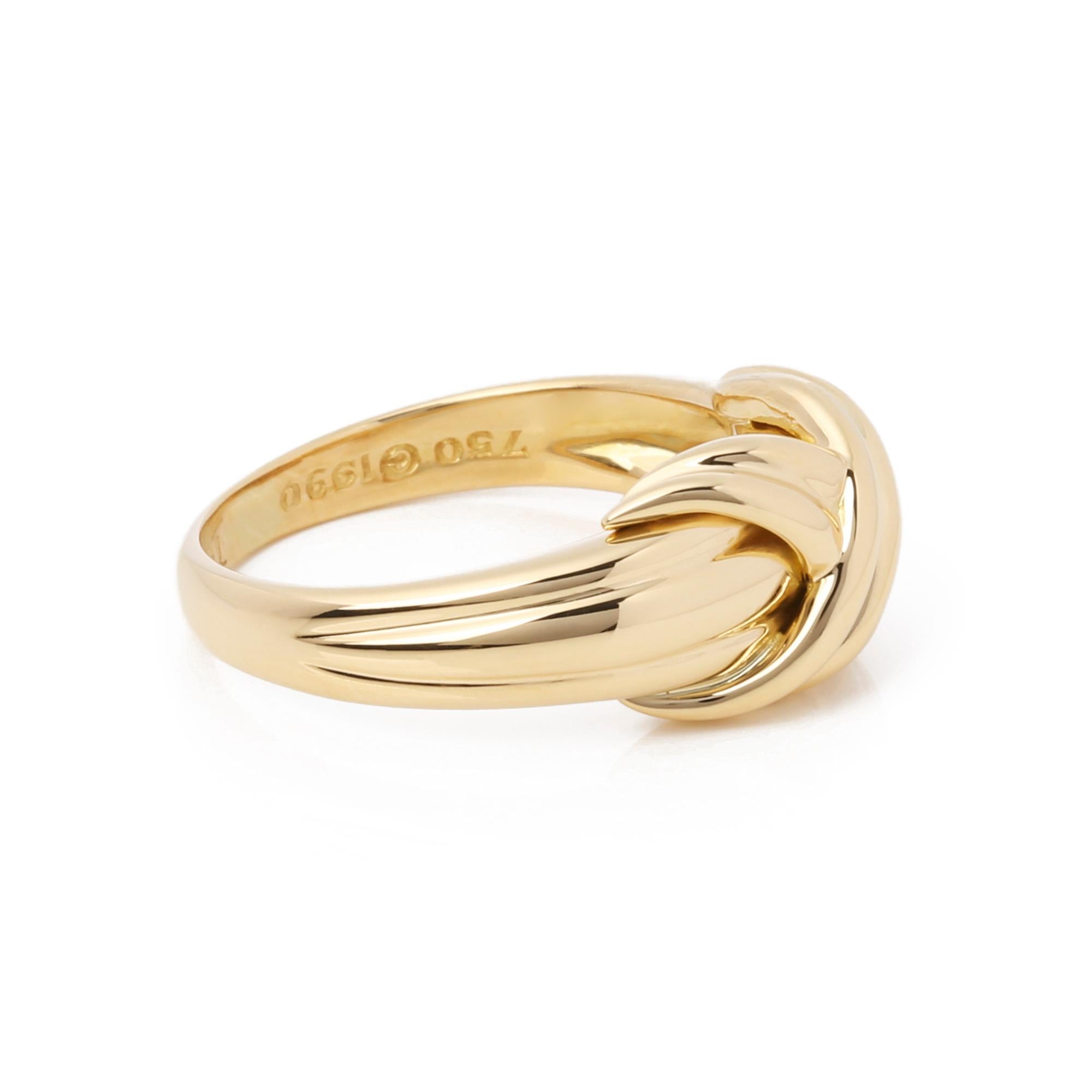 Tiffany & Co. Signature X Kiss Ring In Good Condition In Bishop's Stortford, Hertfordshire