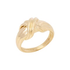 Vintage Tiffany & Co. Signature X Kiss Ring