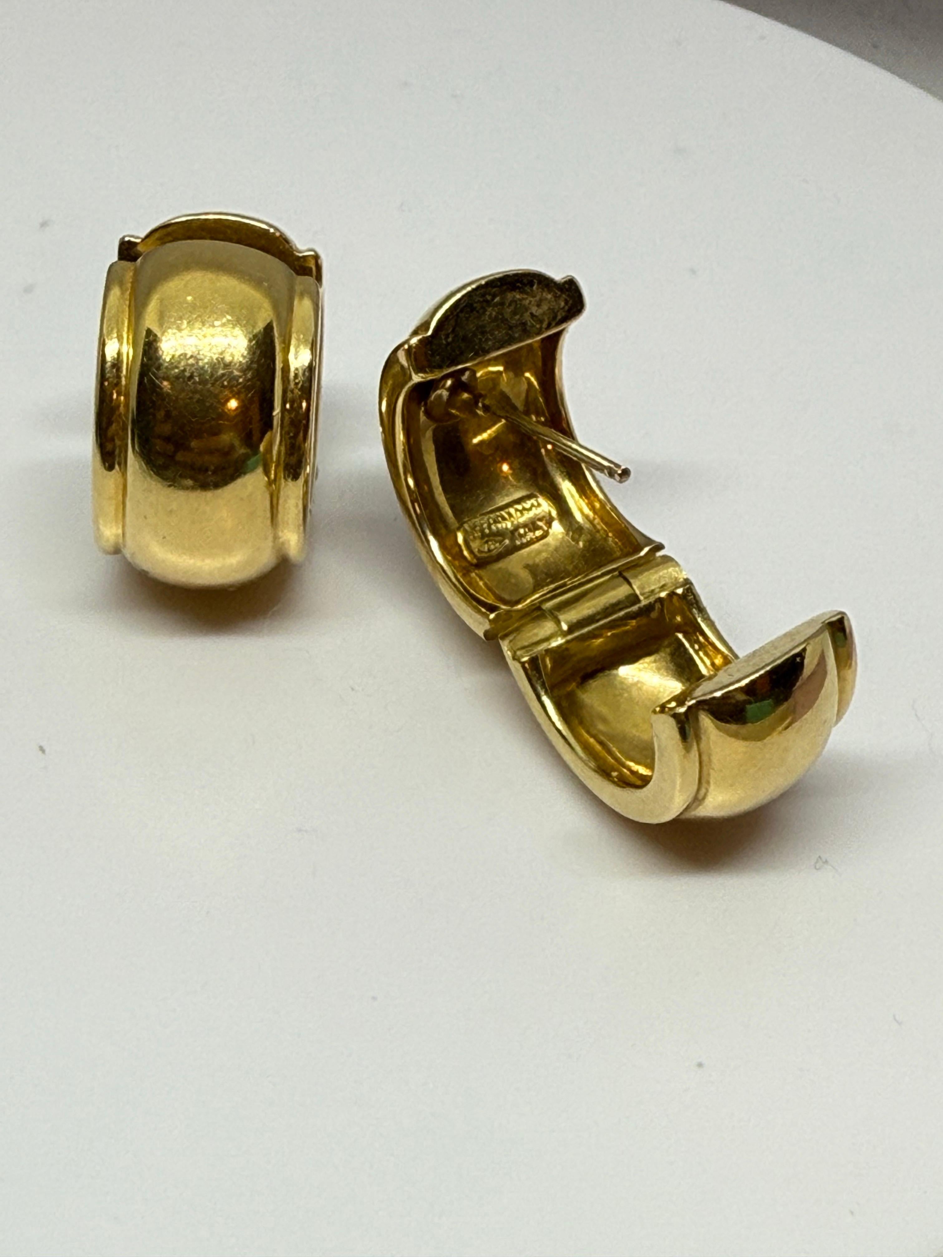 Créoles Huggie de 12,3 mm 1/2